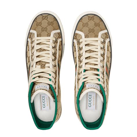 vintage gucci wool higher frequency elimination sneakers|gucci tennis shoes 1977.